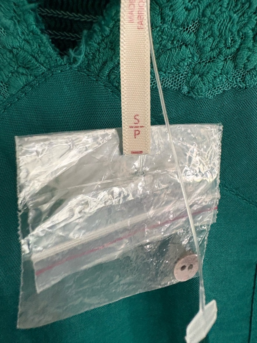 FREE PEOPLE Janelle Lace Top in Green Balsam - Picture 8 of 13